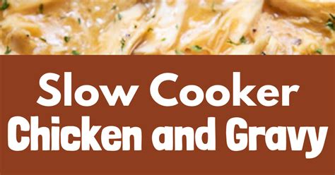 Then i add 2 packets of chicken gravy and water. Slow Cooker Chicken and Gravy - Dinner Recipesz