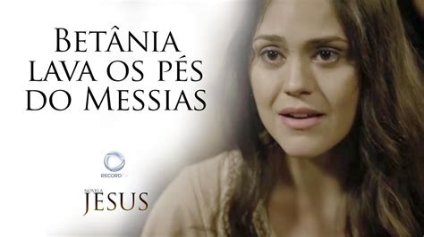 <> embed code + share video download video. Betânia lava os pés do Messias - Novela Jesus em 2020 ...