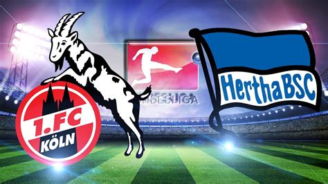 Fc köln hält das duell gegen hertha bsc nicht für ein endspiel für den in der kritik stehenden trainer markus gisdol. 1. FC KÖLN vs HERTHA BSC BERLIN Bundesliga 18.03.2017 4:2 ...