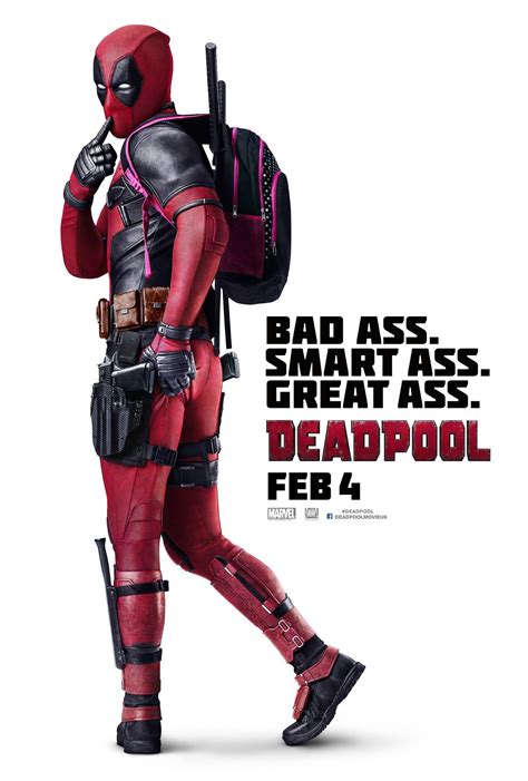 The official @marvel's deadpool account, a.k.a., the merc with a mouth. DEADPOOL Red Band Trailer and Poster - FilmoFilia