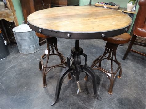 Modern coffee tables are of many different types, with various shapes and can be made of a variety of materials so let's pick something specific to focus. Wood Crank Bistro Table features a reclaimed wood top and ...