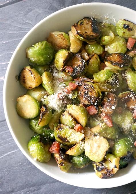 Let me walk you through and if you love this recipe….i think you'll love my fried cabbage with bacon as well! Pan-Fried Brussel Sprouts with Bacon, Garlic and Parmesan - My Gorgeous Recipes