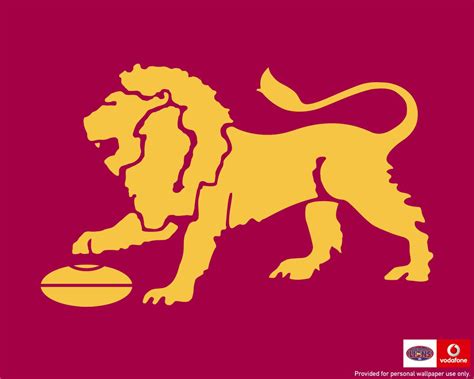 We are the pride of brisbane town, we wear maroon, blue and gold. Brisbane Lions Logo - LogoDix