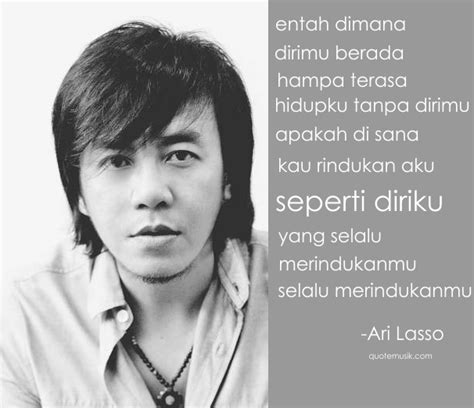 05 july 2011 / syida muhajir. quote kutipan lagu hampa ari lasso | Kutipan lagu, Lirik ...