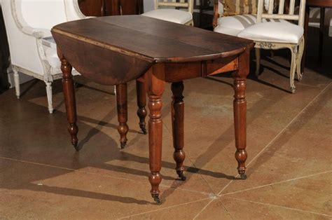 Dining room b uses the dining table with 2 arm chairs and 6 side chairs. French Louis-Philippe 1840s Walnut Dining Room Extension ...