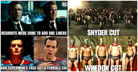 Whedon took over justice league from its credited director, zack snyder, who abruptly left the film in may 2017, several months into post production. Justice Undone: 15 Snyder Vs Whedon Memes