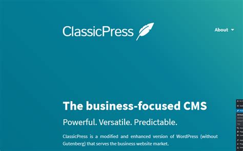 Check spelling or type a new query. ClassicPress: eine Alternative zu WordPress? » perun.net