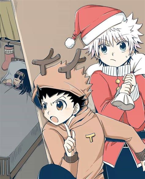 My hero hunter (hunter x hunter/bnh. Hunter X Holiday HxH Christmas | Hunter x hunter, Killua ...