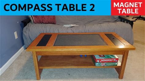 Like sisyphus's stone, the marble in this table doesn't roll towards a final destination. Compass Table 2 - Magnetic Coffee Table - YouTube