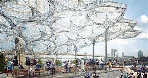 Click design a canopy in the main menu to begin designing your canopy. This robotically-woven canopy will rise atop Pier 17 in ...
