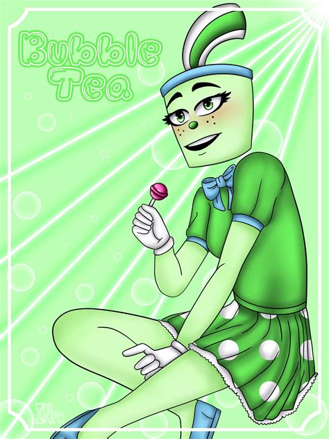 I drew me enjoying so boba. •Bubble Tea Art Trade• | Cuphead Official™ Amino