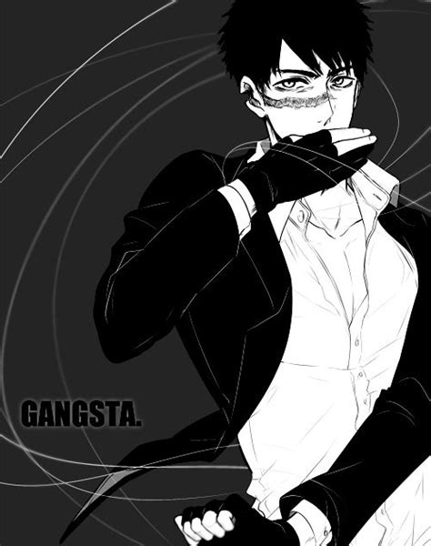 The show revolves around men trying to free their city from crimes. Pin oleh Ting U Lin di Gangsta- Anime | Desain karakter