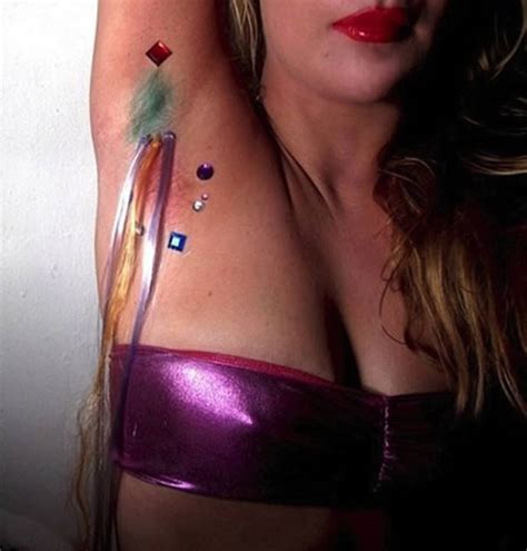 Beth ditto following in the footsteps of patti smith (in so many ways), beth ditto graced the cover of tte gossip's 2006 album with visible armpit hair. New Beauty Trend: 12 Craziest Photos of Dyed Armpit Hair ...