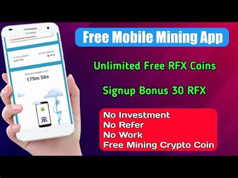 Well…that's because it really makes no sense to use mining apps on mobile devices to mine cryptocurrency. Free Mobile Mining App 💖 Free RFX Crypto Coin 💖 Full ...