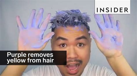 They correct the dingy color getting rid of any unwanted warm orange and yellow tones in your locks. Purple Shampoo Removes Brassy Yellow Tones - YouTube