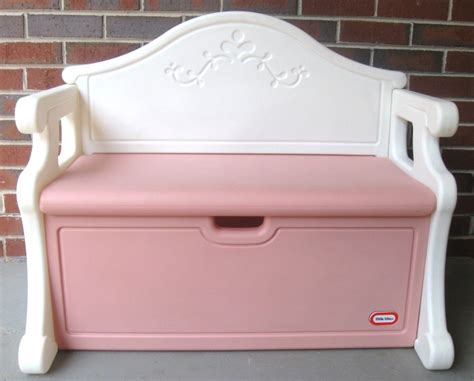 Choose from several toy boxes. Little Tikes Victorian Toy Box Bench Book Case Pink ...