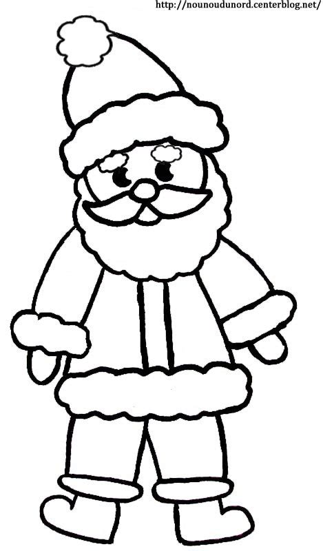 Le père noël est un personnage légendaire, archétypal et mythique lié à la fête de noël. Coloriage Père Noël pour enfant dessin gratuit à imprimer