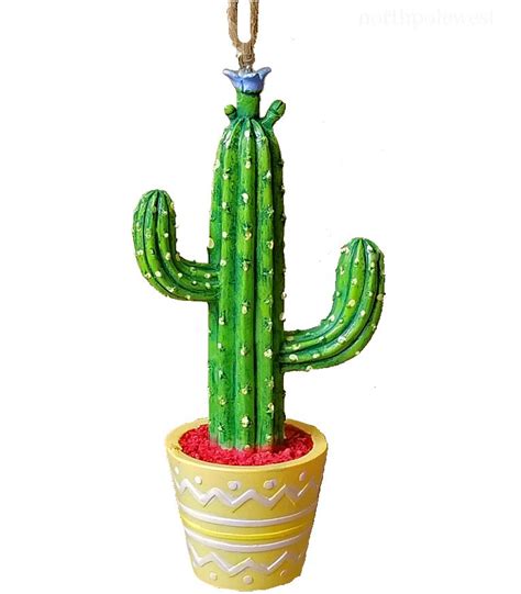 Save money online with cactus deals, sales, and discounts april 2021. Colorful Saguaro Potted Cactus Southwestern Ornament-429