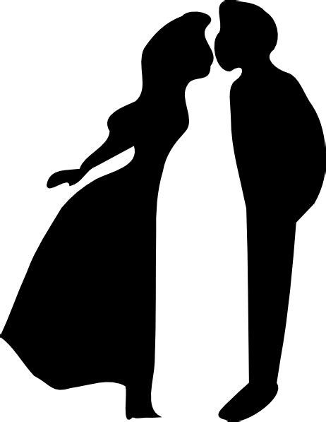 Maybe you would like to learn more about one of these? Silhouette Of Two People Kissing - Cliparts.co