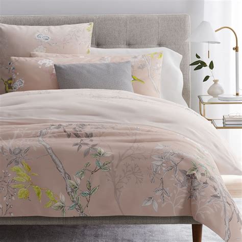 Determine which duvet size /comforter size that fits your us bed. Organic Sateen Chinoiserie Duvet Cover & Pillowcases ...