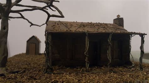 Evil dead cabin in the woods. A mini cabin in the woods from Evil Dead #handmade #crafts ...