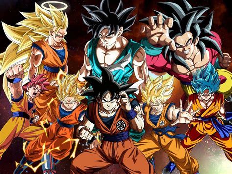 Goku goes through many forms and transformations during his dragon ball saga, find out all goku transformations and forms in our list! Goku Transformations Wallpapers - Wallpaper Cave