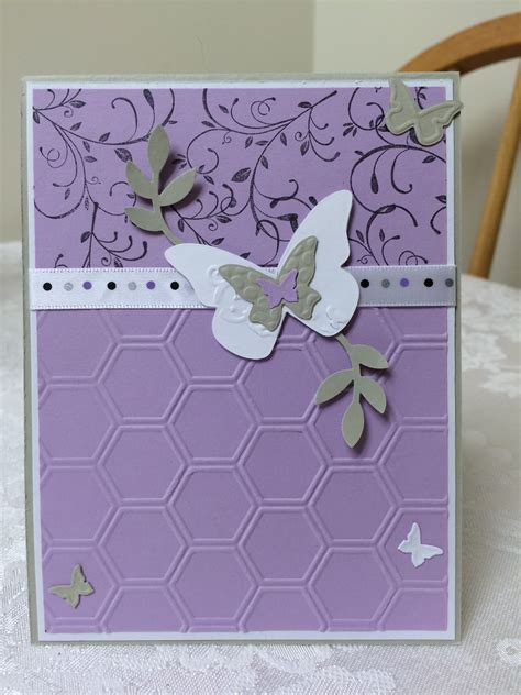 Die cut, emboss, stencil and stamp. Embossing | Card making, Cards, Expressions