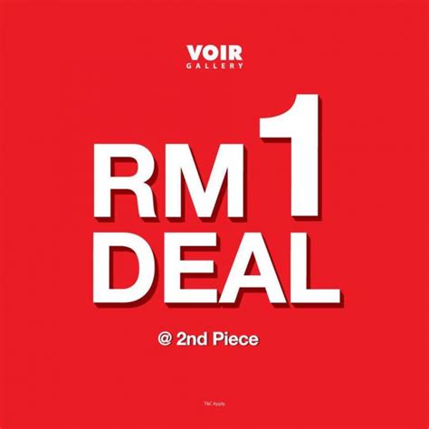 For every rm1 spend, you will earn 1 big point! Voir Gallery RM1 Deal @ 2nd Piece Promotion (valid until ...