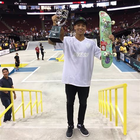 Nyjah imani huston is an american professional skateboarder and was the overall champion at competition series in 2010, 2012, 2014, 2017, an. Nyjah Huston on Twitter: "It's been a min🏆 @sls…