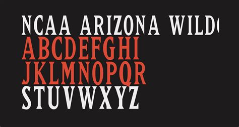 Updated 2020 arizona football schedule announced (arizonawildcats.com). NCAA Arizona Wildcats Rawlings free Font - What Font Is