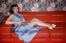 stockings rht 1950s striptease woman