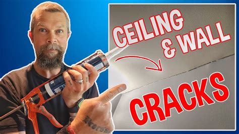 All you need to do the repair. How to FIX CRACKS between WALL & CEILING | Tips & Tricks ...
