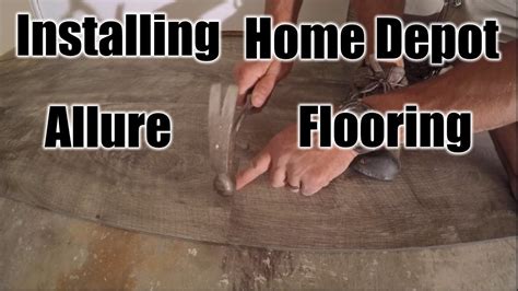 These skills can even set them on a career path in the future. How To Install Home Depot Allure Flooring | THE HANDYMAN ...