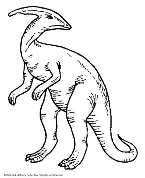 Parasaurolophus dinosaur king coloring pages. Dinosaur Coloring Pages | Printable Parasaurolophus ...