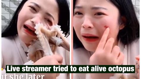 It is also same as sharks that eats if the knife gets caught or if the slaughterer pauses, the meat is not kosher. LIVE STREAMER TRIED TO EAT ALIVE OCTOPUS! - YouTube