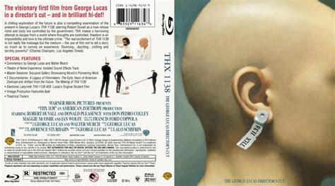 Zoetrope, brave new world, donald pleasance, dystopia, film, francis ford coppola, george lucas, maggie mcomie, movie reviews, movies, robert duvall, science fiction, star wars, thriller, thx 1138 on april 7, 2014 by. THX 1138 - Movie Blu-Ray Scanned Covers - THX1138 BD cover ...