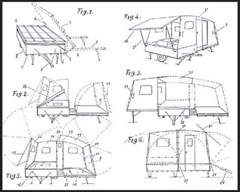 Wij hebben de caravan 4 j. Brevet d'invention RAPIDO | Camper caravan, Retro caravan ...
