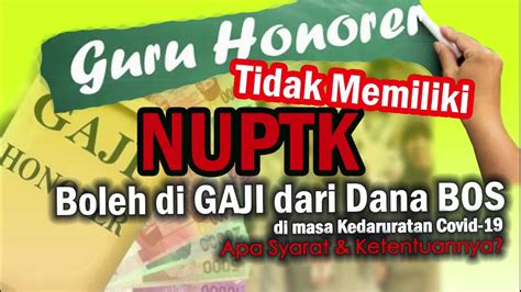 Blog ini memudahkan guru menyemak slip gaji secara online. Gaji Guru Honorer tidak memiliki NUPTK - YouTube