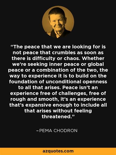 It teaches you to be peaceful, to remove stress, to receive answers where confusion. The peace that we are looking for is not peace that crumbles as soon as there is difficulty or ...