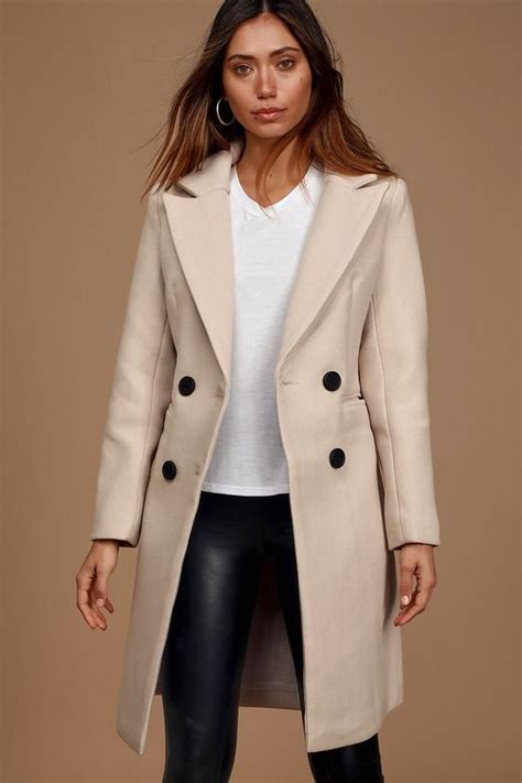 Shop boohoo petite women's jackets & coats at up to 70% off! Cherished Classic Cream Double Breasted Vegan Wool Coat in ...