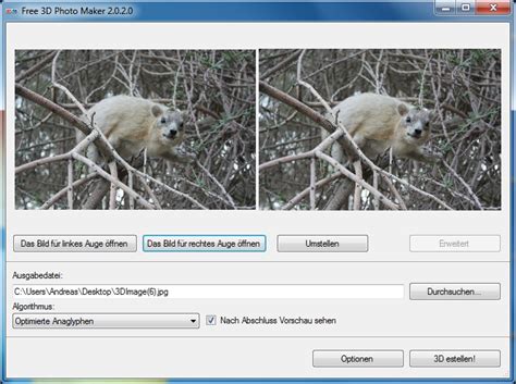 Microsoft bietet seit einigen jahren das programm photosynth an. Free 3D Photo Maker: 3D Bilder erstellen - Download - CHIP