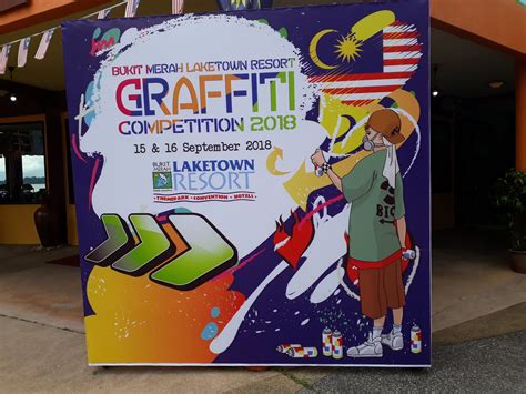 Bukit merah laketown resort, semanggol, malaysia. Graffiti Competition Bukit Merah Laketown | Farhana Jafri