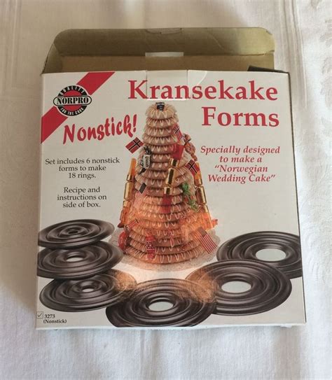 That in no way affects my opinion of those products and services. Norpro Non Stick Kransekake Forms Boxed Set Of Six 3273 ...