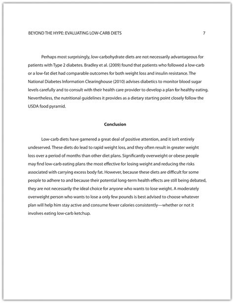 Sample apa paper for students learning apa style essay's title. 002 Conclusion Apa Research ~ Museumlegs