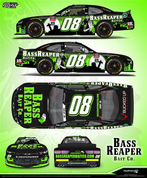In fact, the drivers themselves don't even own the numbers on their cars, nor do the racing teams. BassReaper Bait Co. to support Joe Graf Jr. at Texas Motor ...