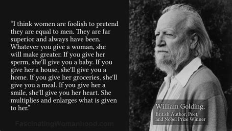 Click on any william golding quote below to see it in context and find out where it falls on shmoop's pretentious scale. William Golding Quote Women Pinterest - Best Of Forever Quotes