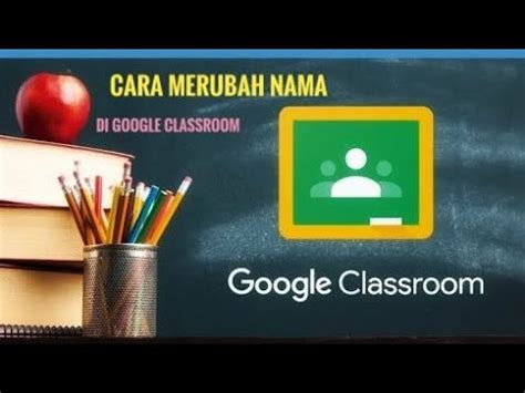 Jangan sampai kamu cuma bisa membuat akun email saja, tanpa mengetahui hal terkait lainnya termasuk salah satunya mengganti nama akun. Cara merubah nama di google classroom - YouTube