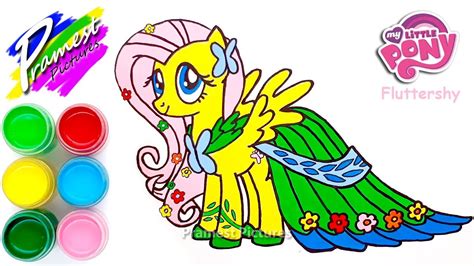 Bagaimana menggambar my little pony. Fluttershy 🎨 Cara Menggambar dan Mewarnai My Little Pony ...