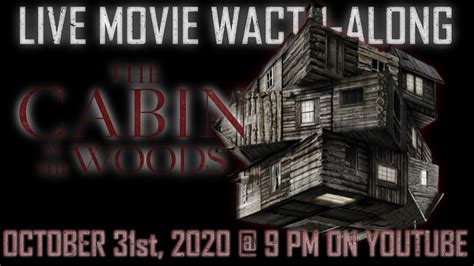 Five college friends spend the weekend at a remote cabin in the woods, where they get more than they bargained for. The Cabin In The Woods Live Watch-Along Party - YouTube