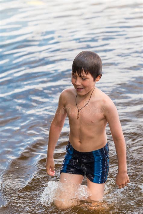 White boy gets big black cock.p1. Little Boy Swimming In A Lake Stock Photo - Image of heat ...